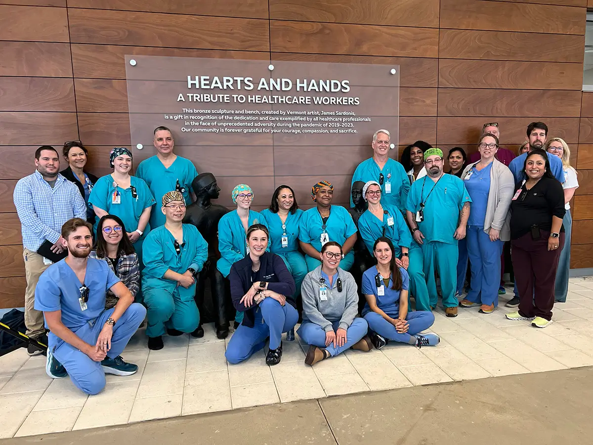 Hearts and Hands – University of North Carolina, view 2